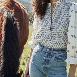 Doen Silene Top Floral Meadow size Small